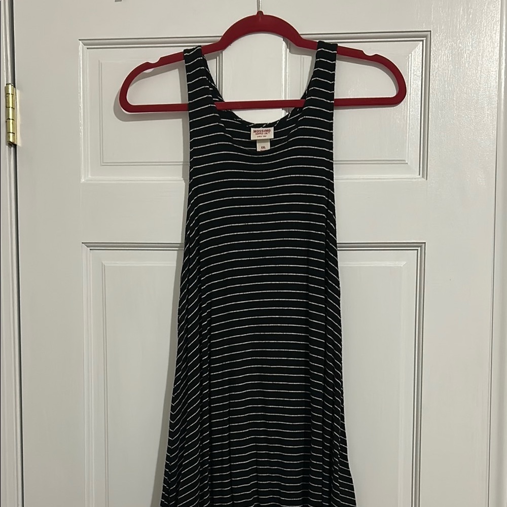 Mossimo Supply Co Black and White Halter Tanktop